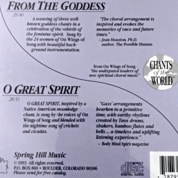 Enya Shepherd Moon and From the Goddess, Celric, New Age Music - Picture 6 of 6